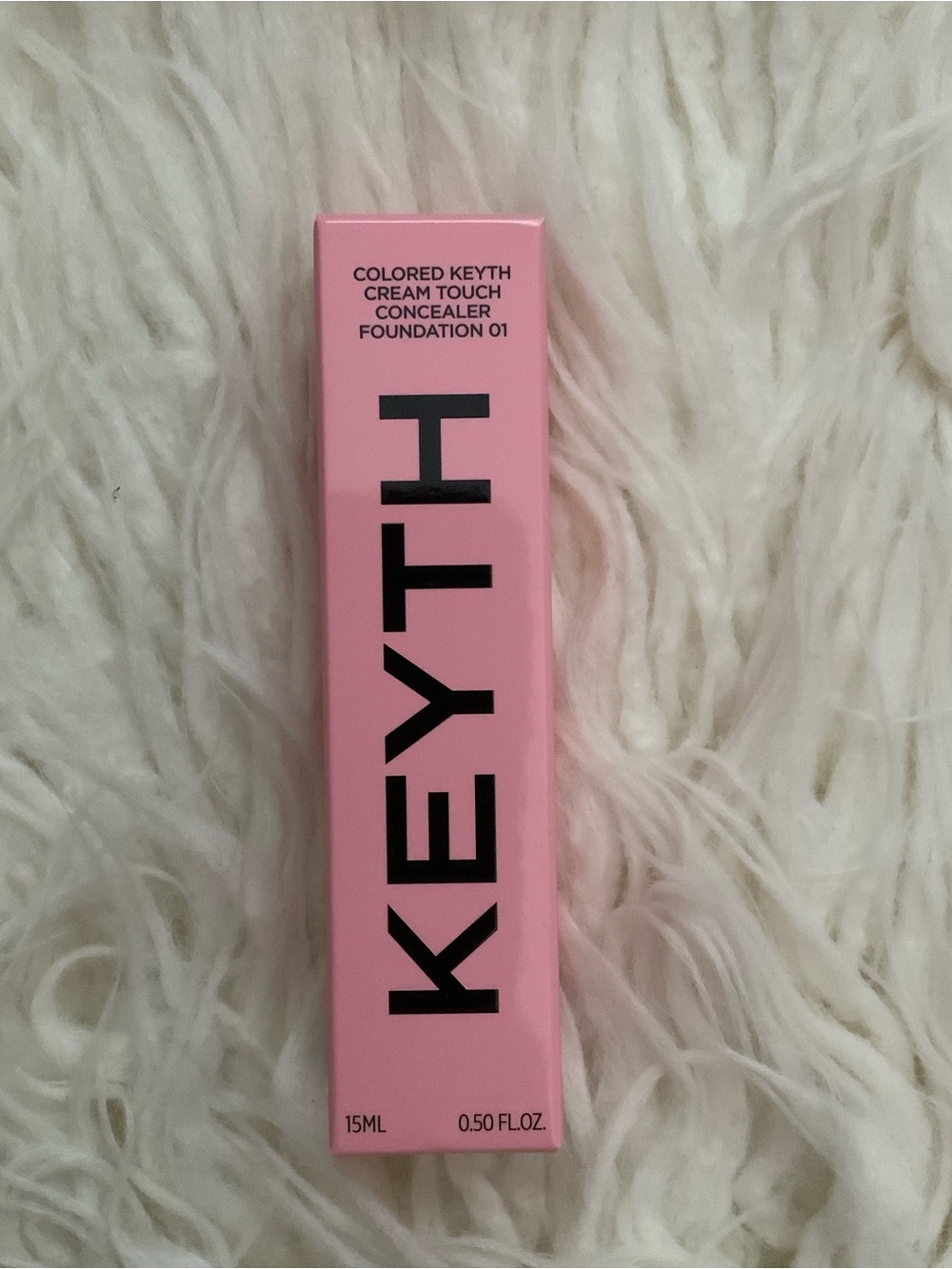 KEYTH CREAM TOUCH CONCEALER #01 ivory beige (15ML, 0.50 FL.OZ.) BNIB